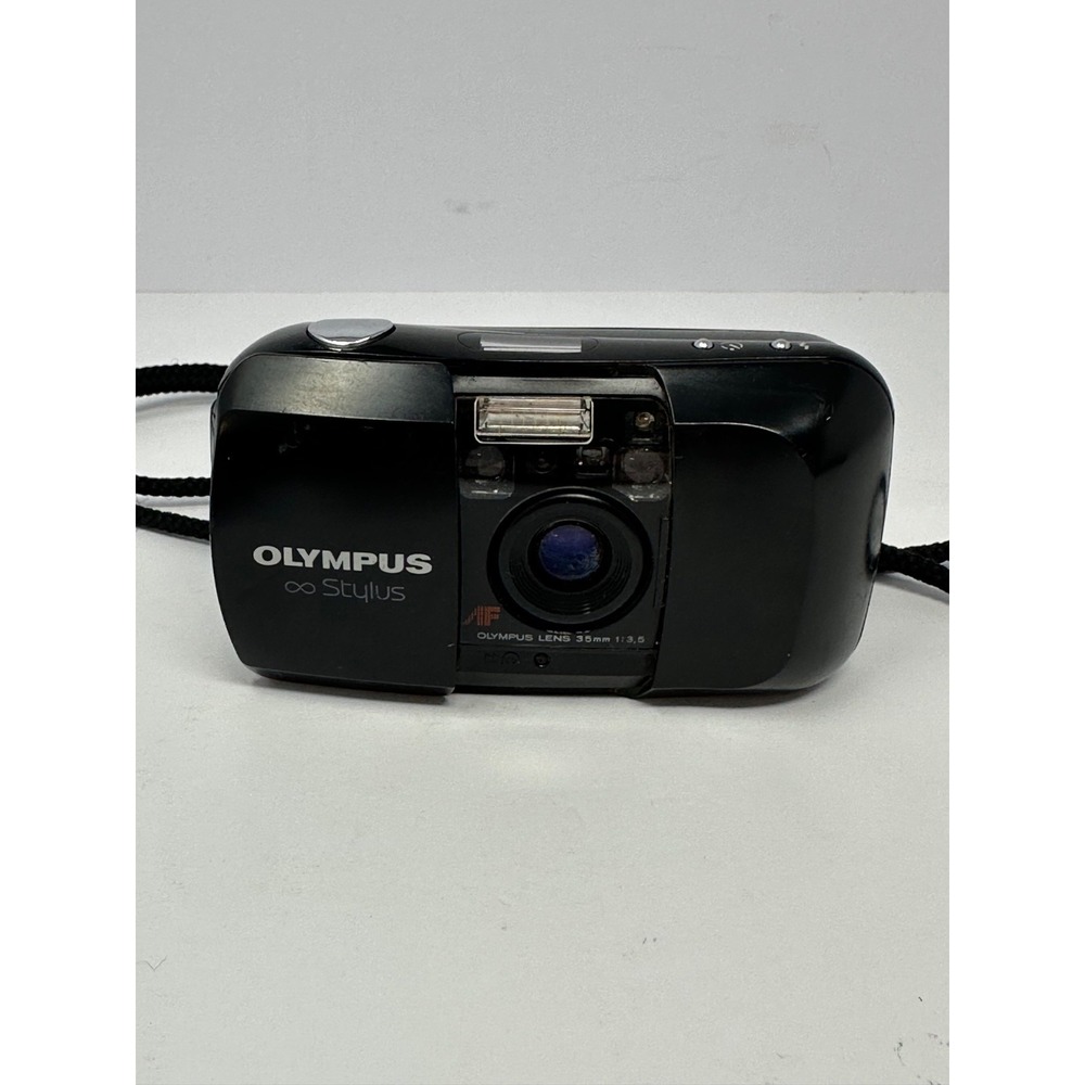 Vintage Olympus Infinity Stylus 35mm Point & Shoot Film Camera V2